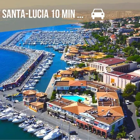 Joli 43m2 , Vue , Piscine , Parking アパート *