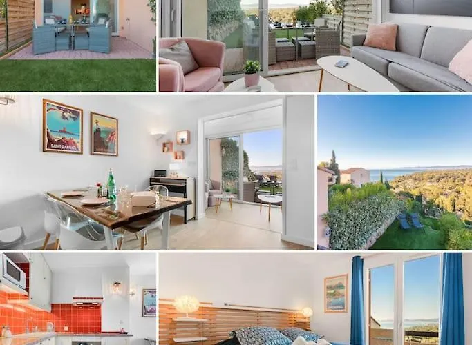 Joli 43m2 , Vue , Piscine , Parking Lejlighed Saint-Raphaël